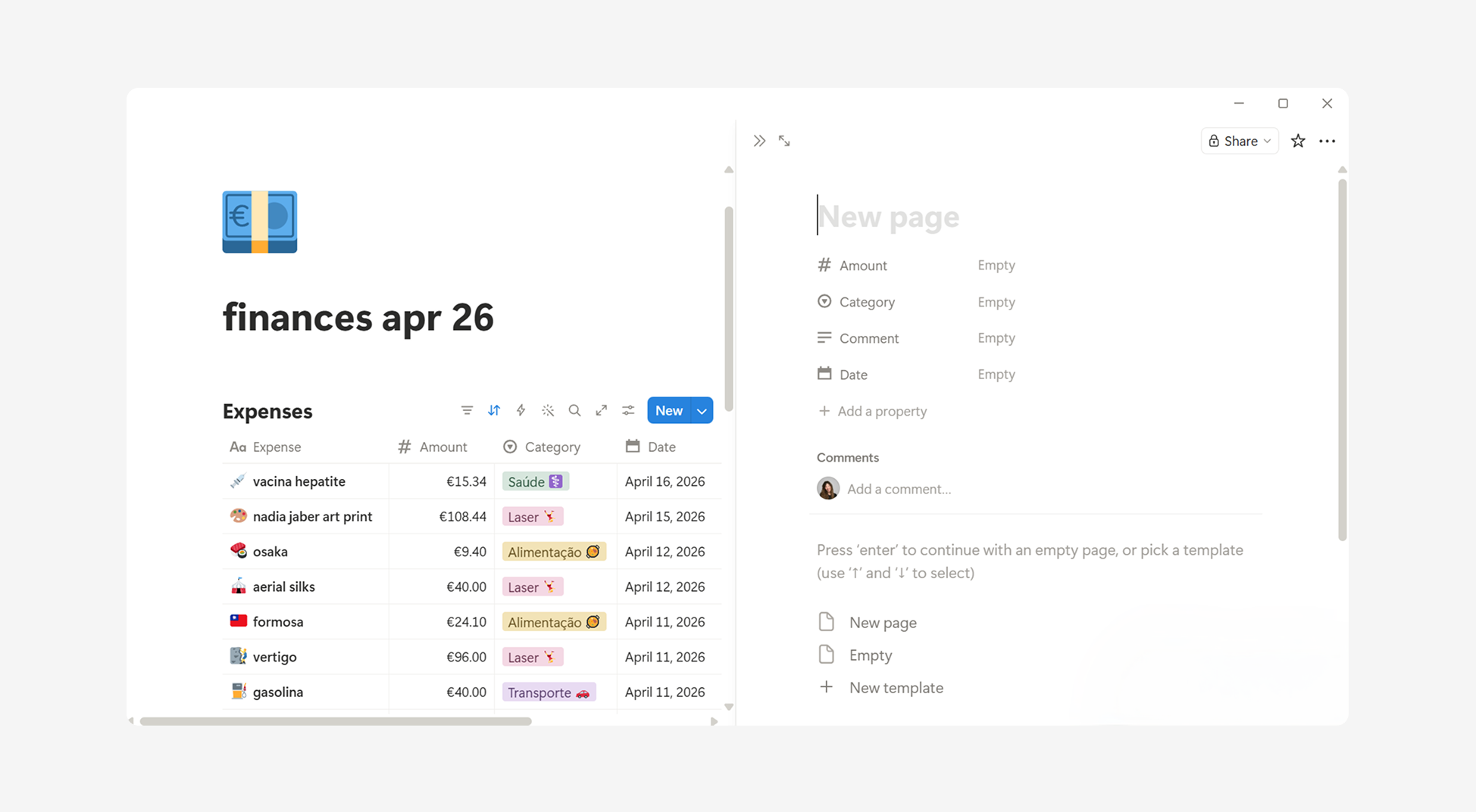 Context workflow overview